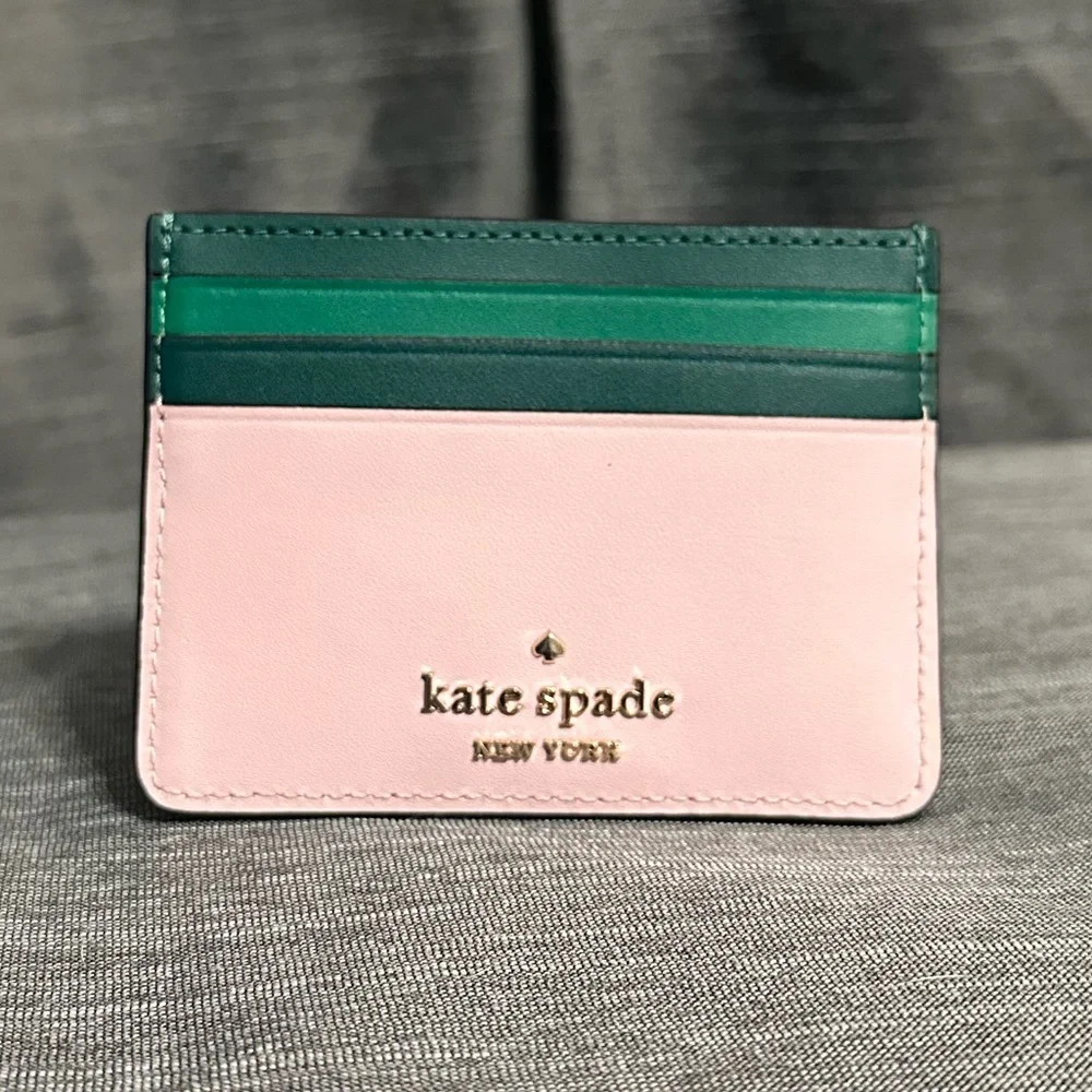 Kate Spade Card Case with Pineapple Colada Print - Picture 2 of 3